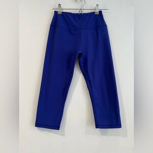 GYMSHARK purple cropped leggings high waist XS